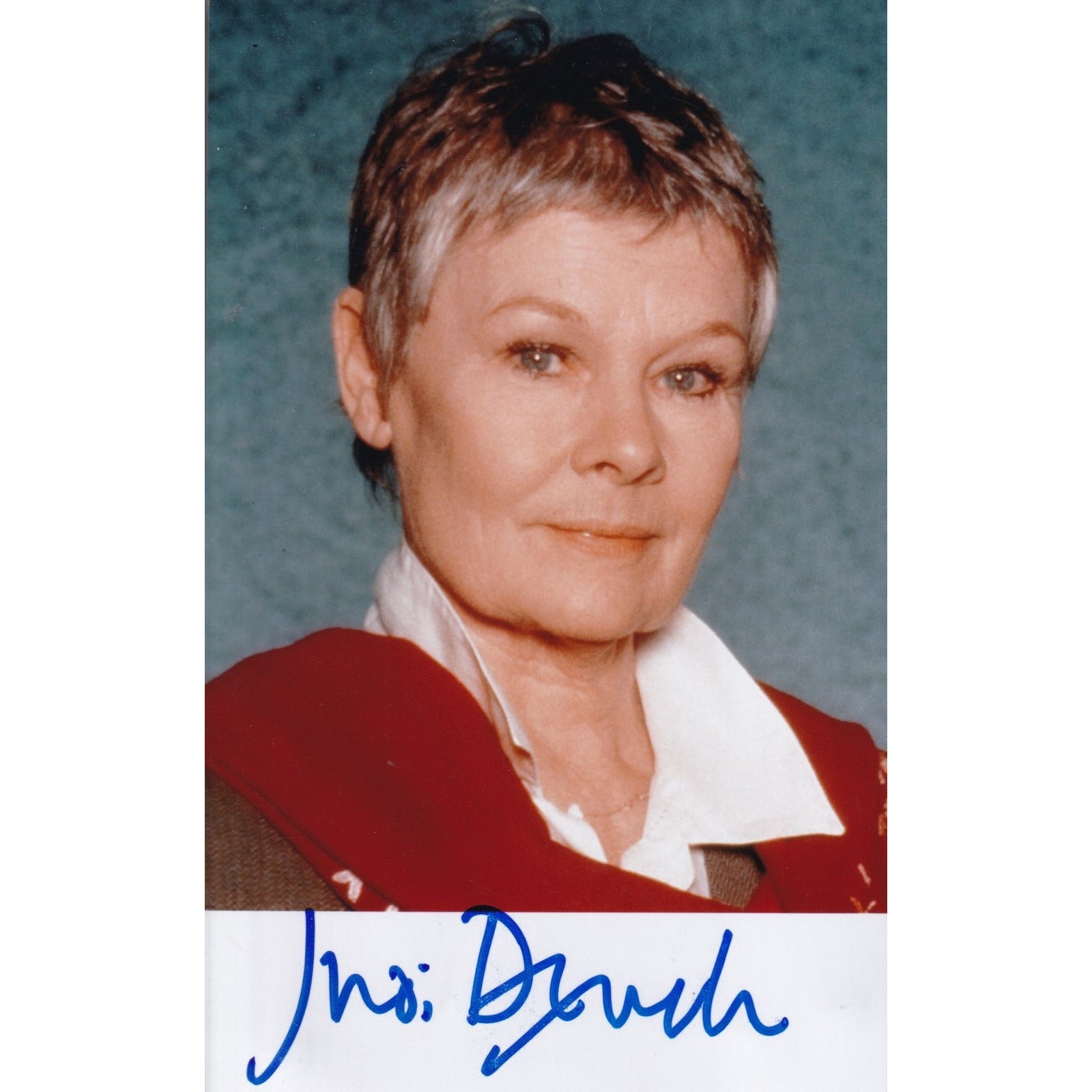 dame-judi-dench-6-x-4-signed-photo-the-memorabilia-club